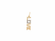  Love With Diamond O Block Letter Charm | Kacey K Jewelry.