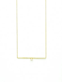  Polished Gold Bar & Ball | Kacey K Jewelry.