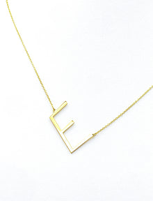 Angled Initial Necklace | Kacey K Jewelry.